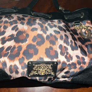 Juicy couture Leopard print tote bag